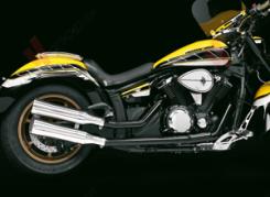 Výfuk Highway Hawk VT 750 Shadow C4,5,6 / VT 750DC Spirit, 07-