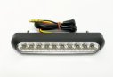 LED zadní světlo SLIM s osvětlením SPZ, E-mark, (1ks)
