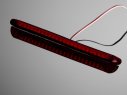 LED zadní světlo STRING, samolepící, kouřové, E-mark