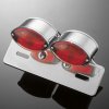 Zadní světla Dual Mini CATEYE, s alu držákem SPZ