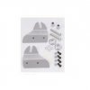 Držák pro plexi Honda 8010121