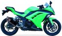 Výfuk Ixil Ninja 250R/300R, 13- / Z 250/300, 14-